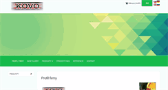 Desktop Screenshot of kovosro.sk