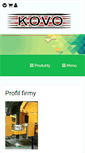 Mobile Screenshot of kovosro.sk